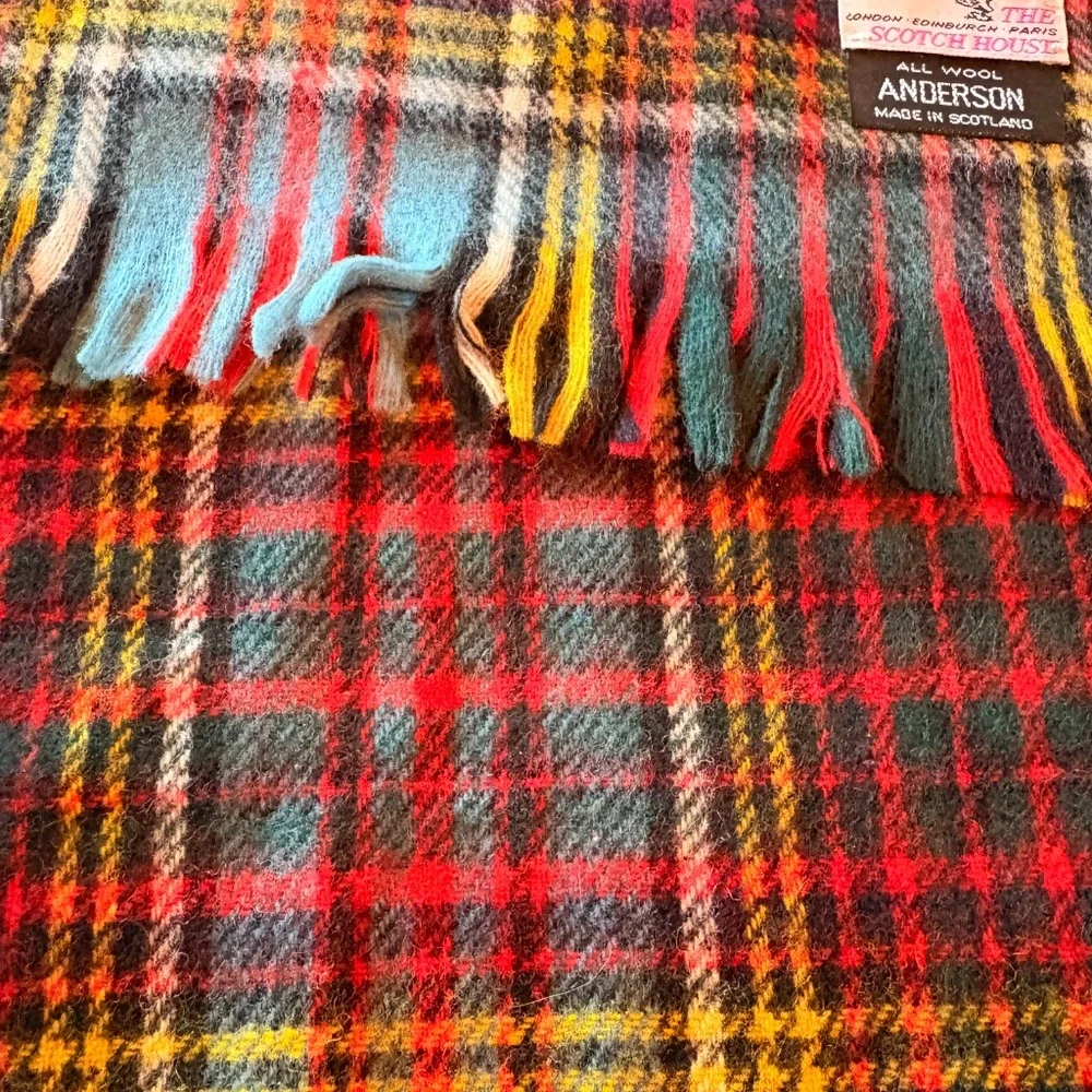 The scotch house all wool Anderson tartan scarf